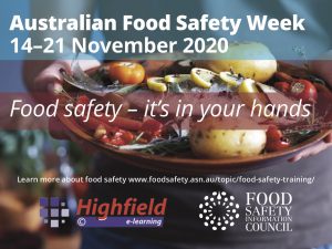 Food Safety Week 14-21 Nov 2020